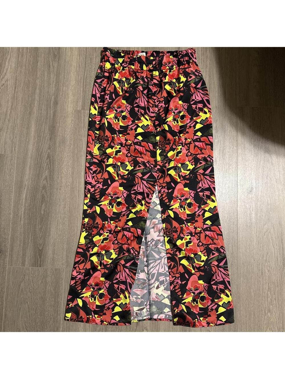 Open Edit Women's Multi and Red Skirt